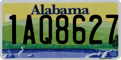 AL license plate 1AQ8627