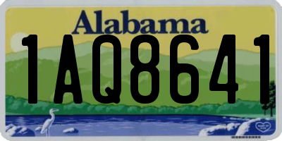 AL license plate 1AQ8641