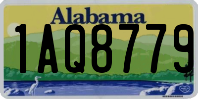 AL license plate 1AQ8779