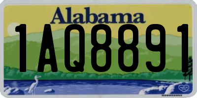 AL license plate 1AQ8891