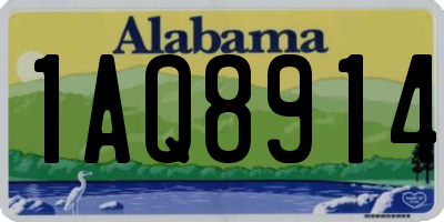 AL license plate 1AQ8914
