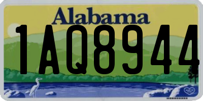AL license plate 1AQ8944