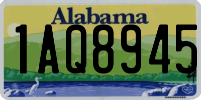 AL license plate 1AQ8945