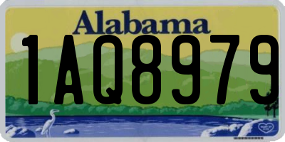 AL license plate 1AQ8979