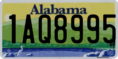 AL license plate 1AQ8995