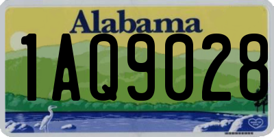 AL license plate 1AQ9028
