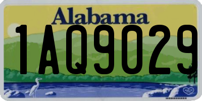 AL license plate 1AQ9029