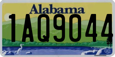 AL license plate 1AQ9044