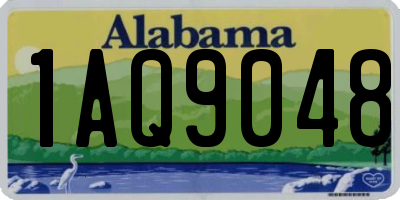 AL license plate 1AQ9048