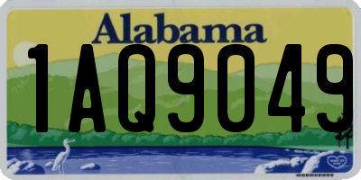 AL license plate 1AQ9049