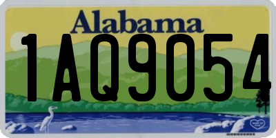 AL license plate 1AQ9054