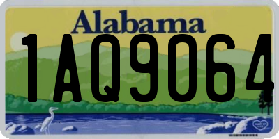 AL license plate 1AQ9064