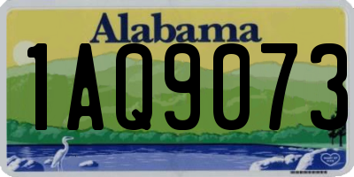 AL license plate 1AQ9073