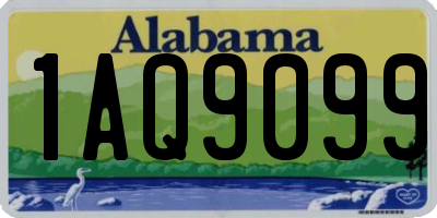 AL license plate 1AQ9099