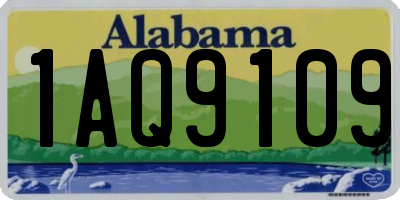 AL license plate 1AQ9109