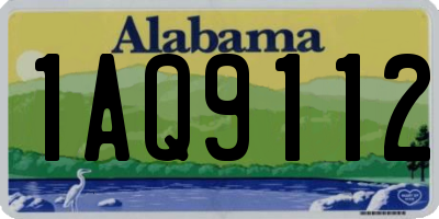 AL license plate 1AQ9112