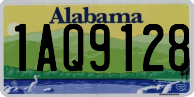 AL license plate 1AQ9128