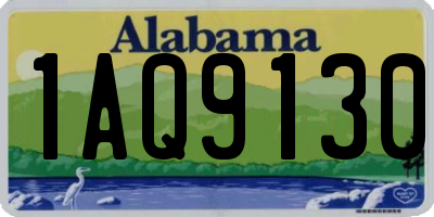 AL license plate 1AQ9130