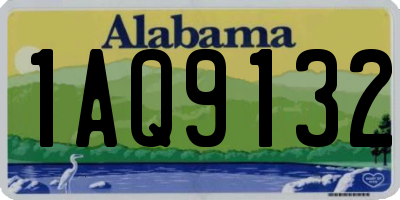 AL license plate 1AQ9132