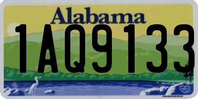 AL license plate 1AQ9133