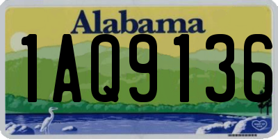 AL license plate 1AQ9136