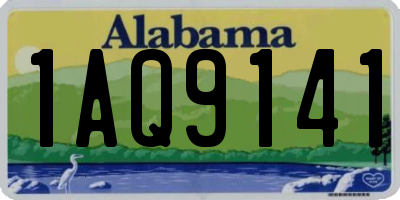 AL license plate 1AQ9141