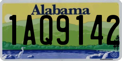 AL license plate 1AQ9142