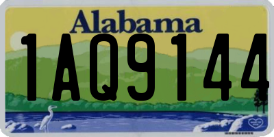 AL license plate 1AQ9144