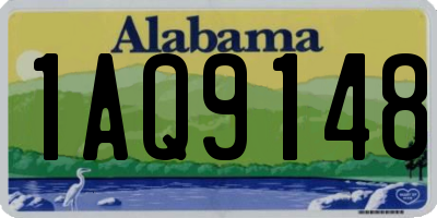 AL license plate 1AQ9148