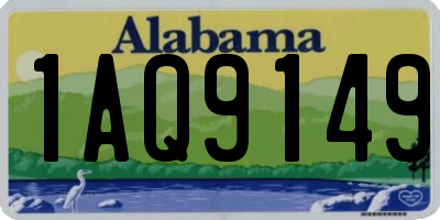 AL license plate 1AQ9149