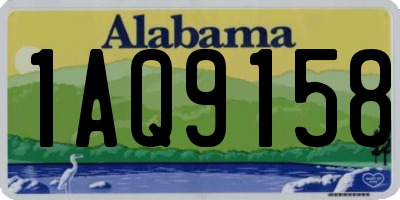 AL license plate 1AQ9158