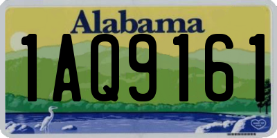 AL license plate 1AQ9161