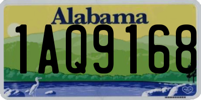 AL license plate 1AQ9168