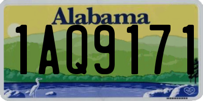 AL license plate 1AQ9171