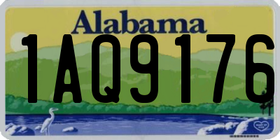 AL license plate 1AQ9176
