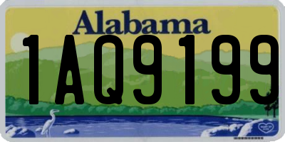 AL license plate 1AQ9199