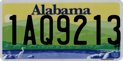 AL license plate 1AQ9213