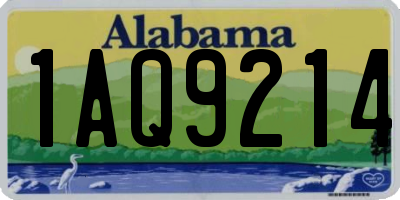 AL license plate 1AQ9214