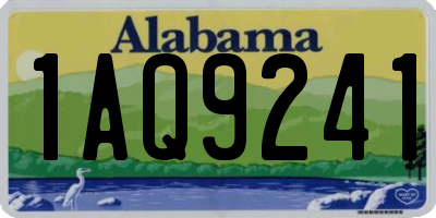 AL license plate 1AQ9241