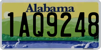 AL license plate 1AQ9248