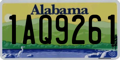 AL license plate 1AQ9261