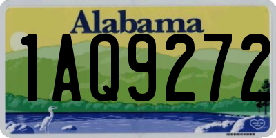 AL license plate 1AQ9272