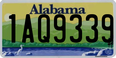 AL license plate 1AQ9339