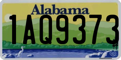 AL license plate 1AQ9373