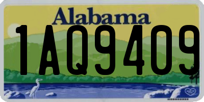 AL license plate 1AQ9409