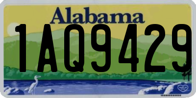 AL license plate 1AQ9429