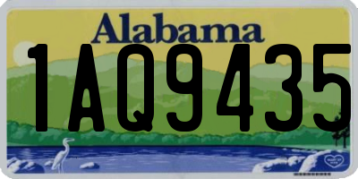 AL license plate 1AQ9435