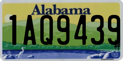 AL license plate 1AQ9439