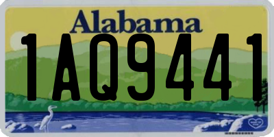 AL license plate 1AQ9441