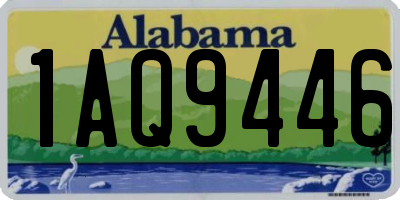 AL license plate 1AQ9446